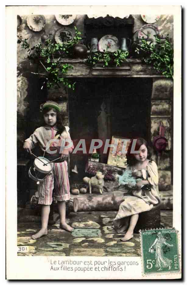 CPA Fantaisie Enfants