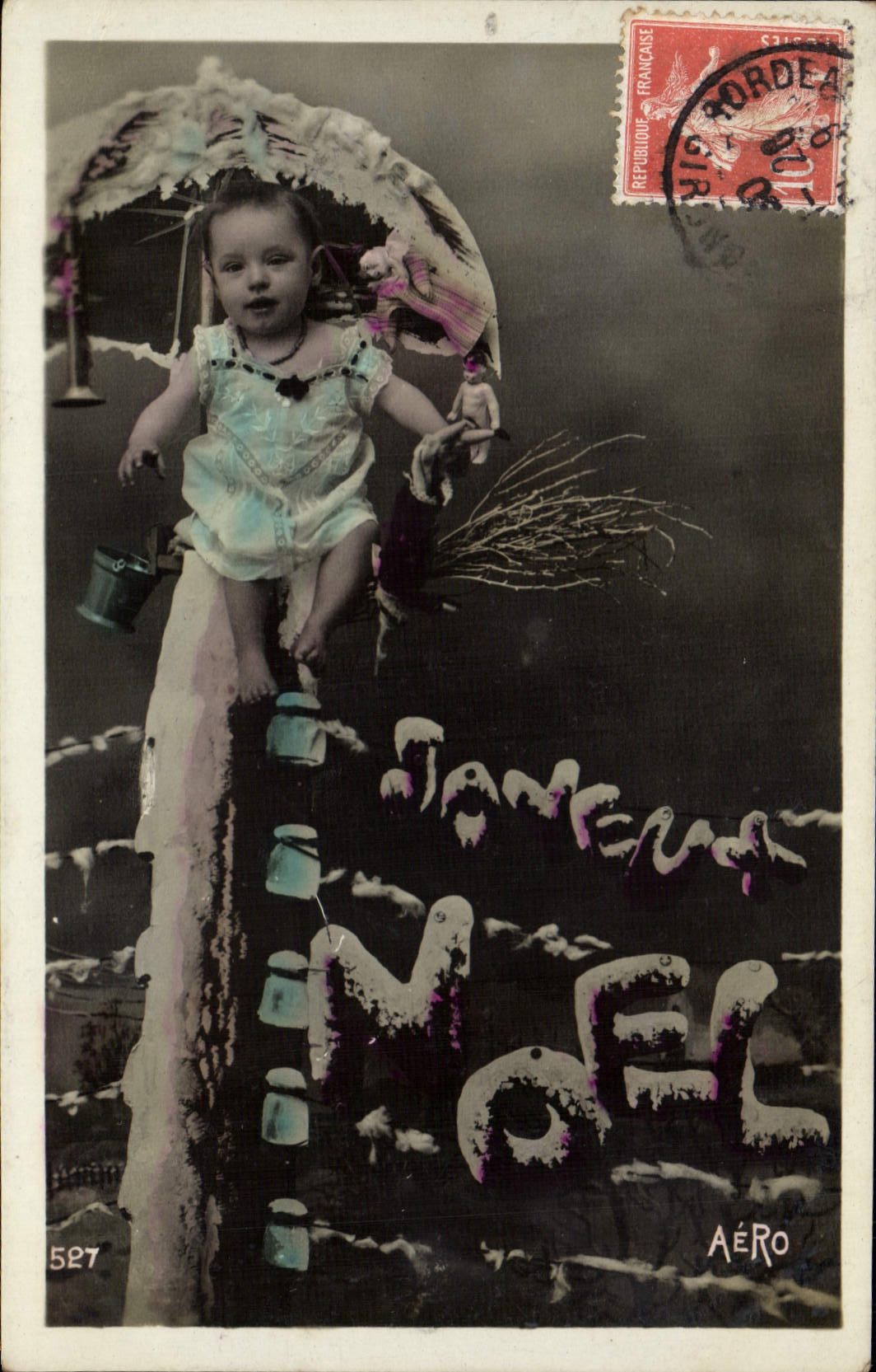 CPA Fantaisie Enfant Noel