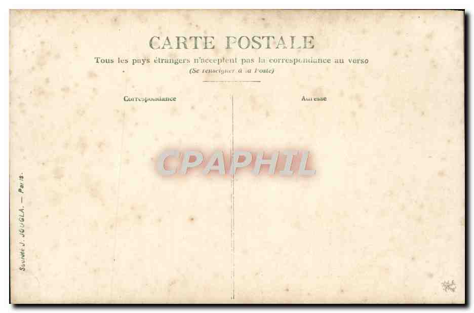 CARTE PHOTO Enfant Haut de forme  — Rückseite