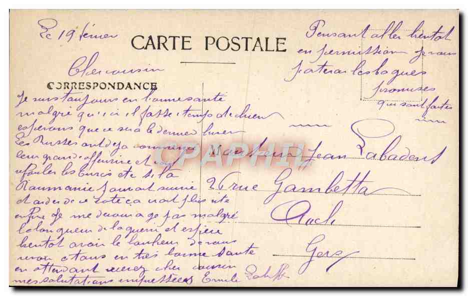 CPA La grande guerre Obus de 420 allemand Environs de Verdun Militaria — Rückseite