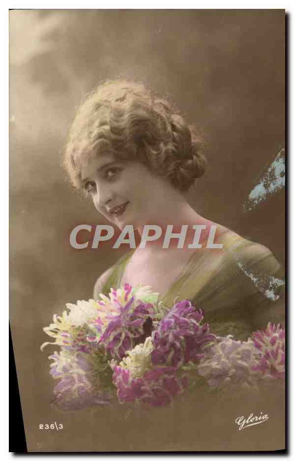 CPA Fantaisie Femme