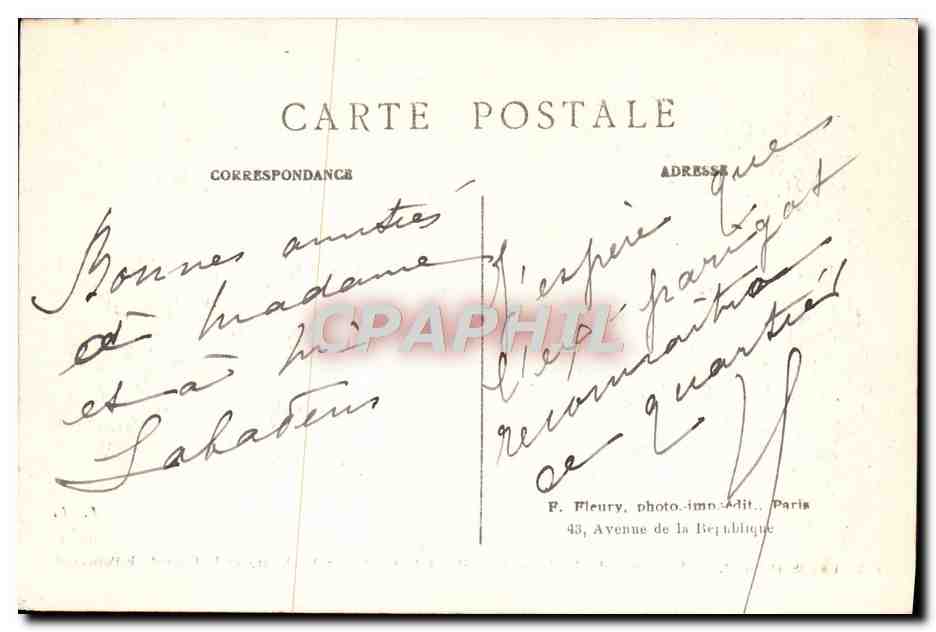 CPA Paris Rue Prise Du Viaduc D'Auteuil sur le boulevard Exelmans et le quai de Billancourt — Rückseite