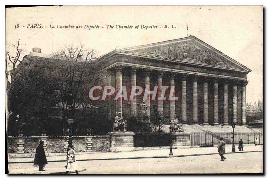CPA Paris La Chambre Des Deputes