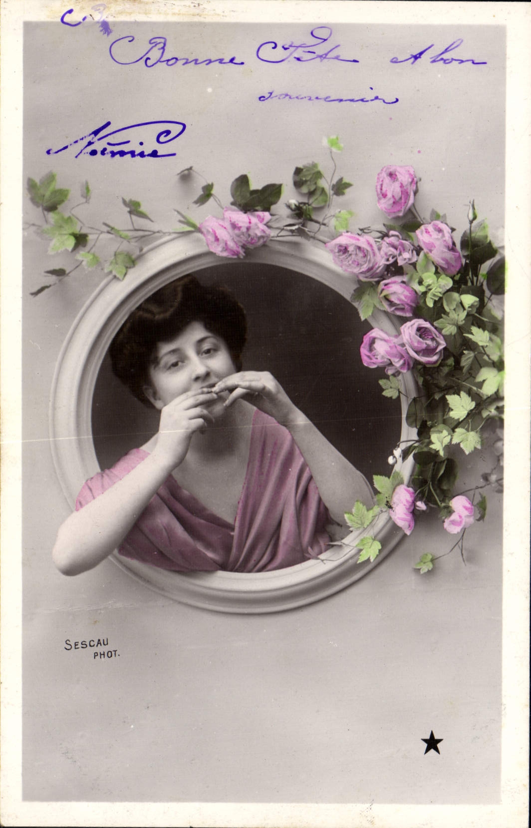 CPA Fantaisie Femme 