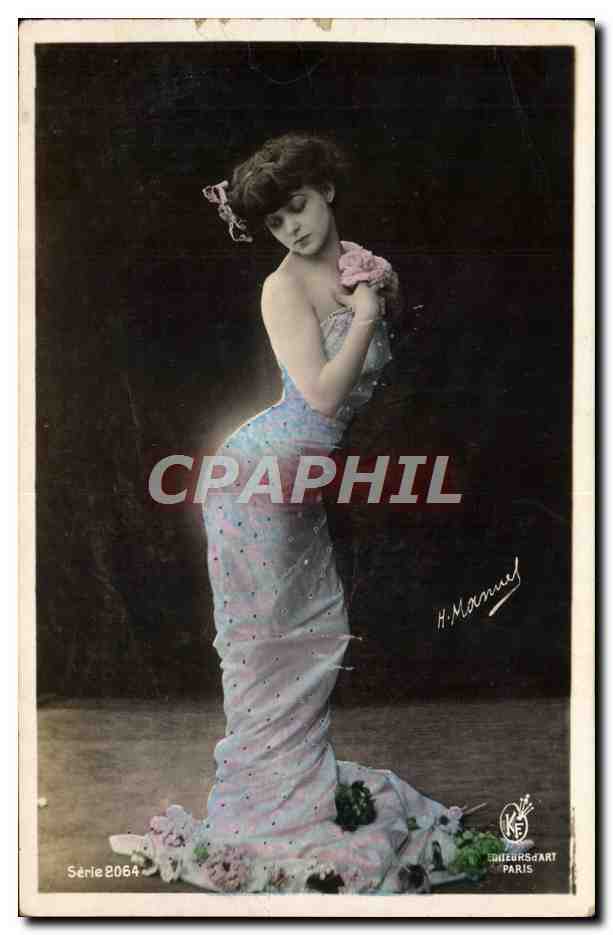 CPA Fantaisie Femme 
