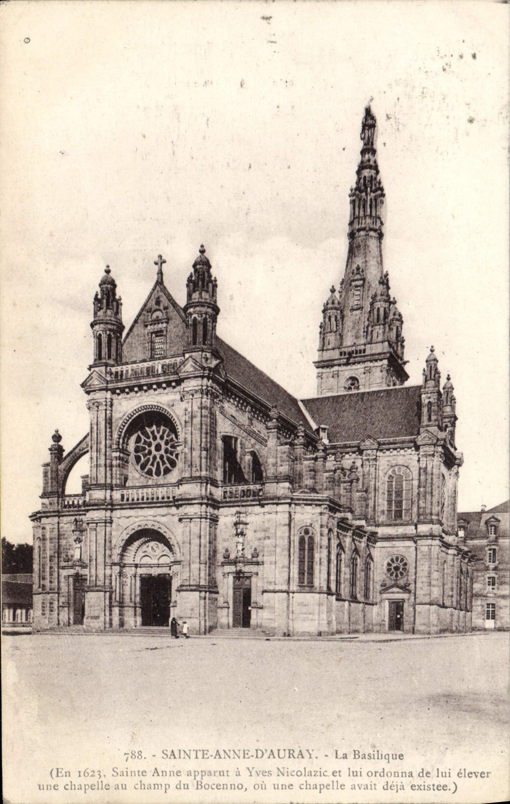 CPA Sainte Anne D'Auray La Basilique