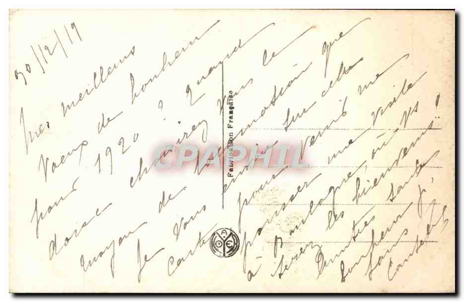 Il Passato e il Presente — Buon Anno — editore A.N. Parigi, n° 265 — Verso