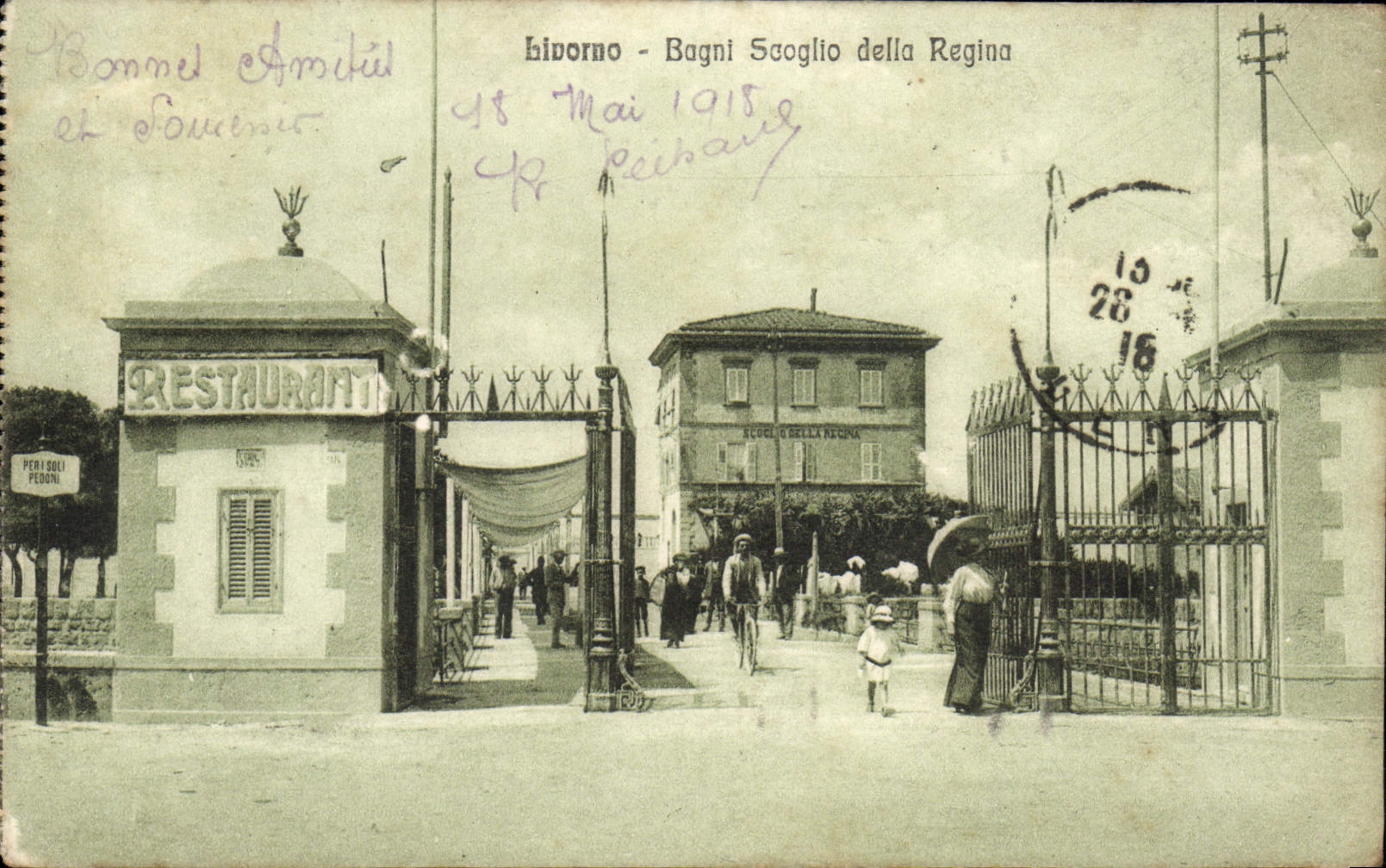 CPA Livorno Bagni Scoglio Della Regina