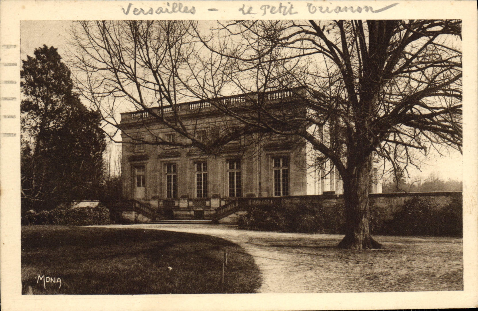 CPA Versailles Le Petit Trianon