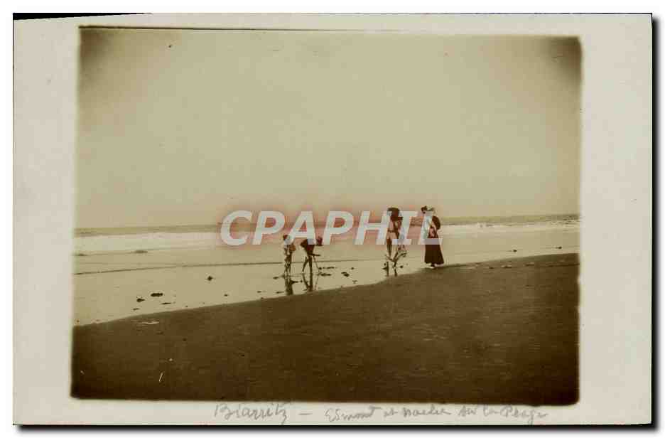 CARTE PHOTO Biarritz 