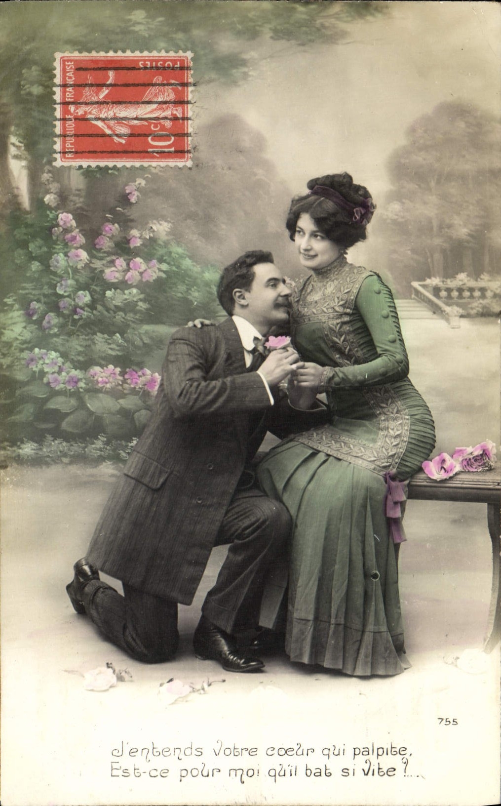 CPA Fantaisie Femme