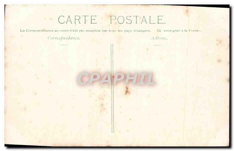 Portrait de trois personnes — éditeur non identifié — Verso