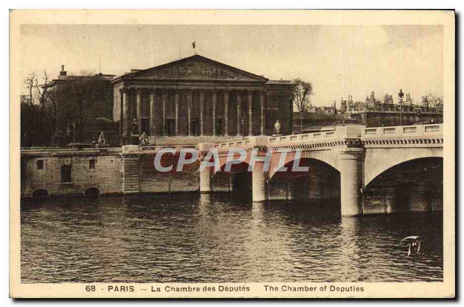CPA Paris La chambre des Deputes