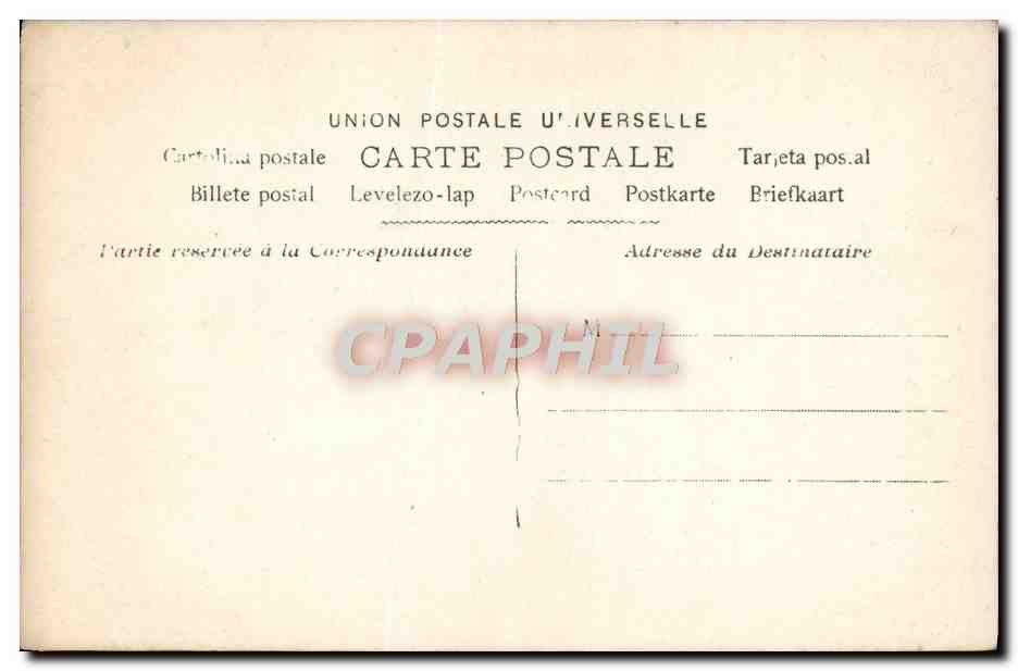 CPA Fantaisie Enfants Sainte Marie — Rückseite
