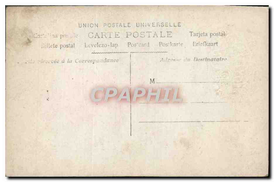 CPA Fantaisie Enfants Oeufs Paques Colombes — Rückseite