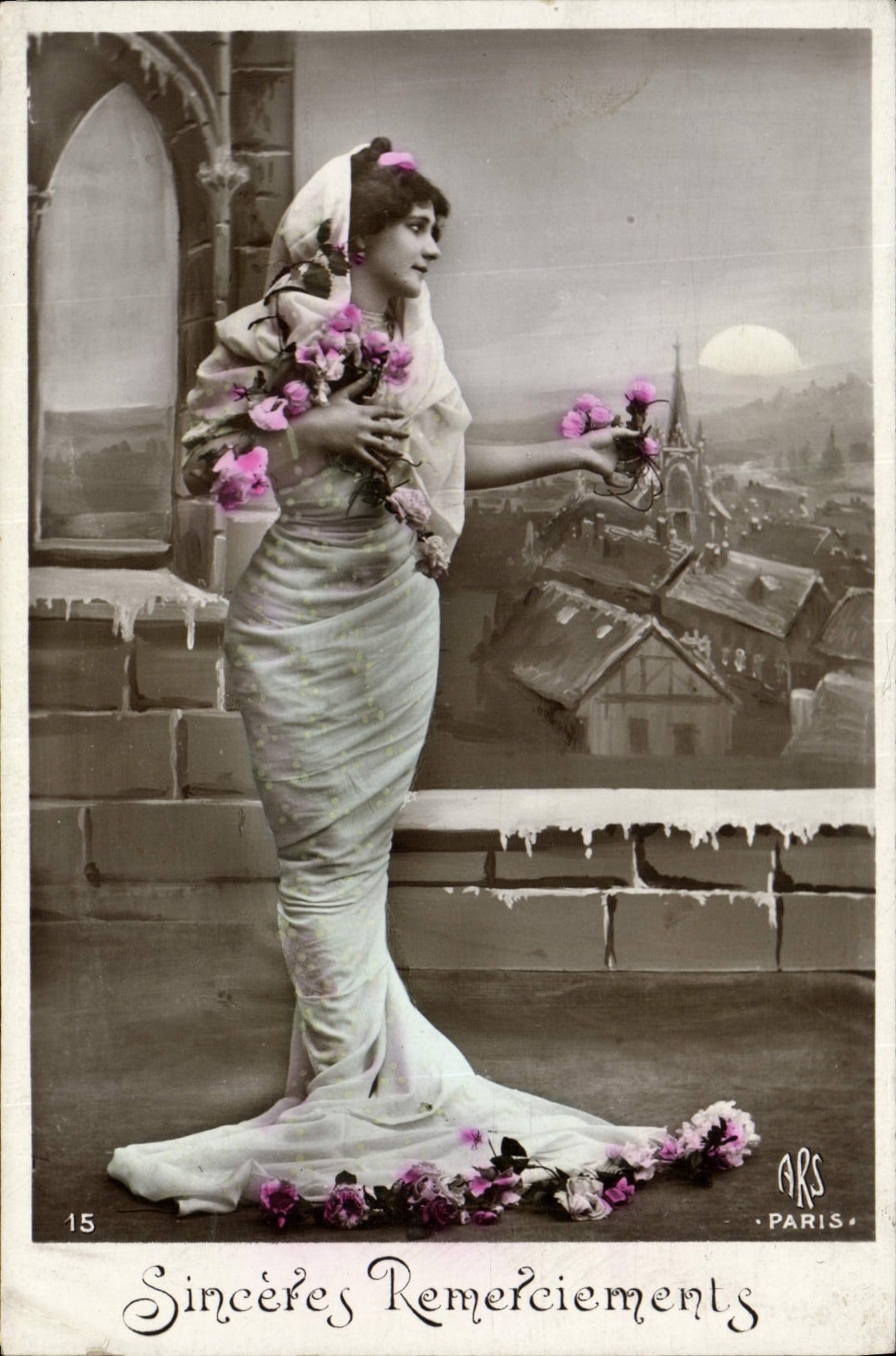 CPA Fantaisie Femme