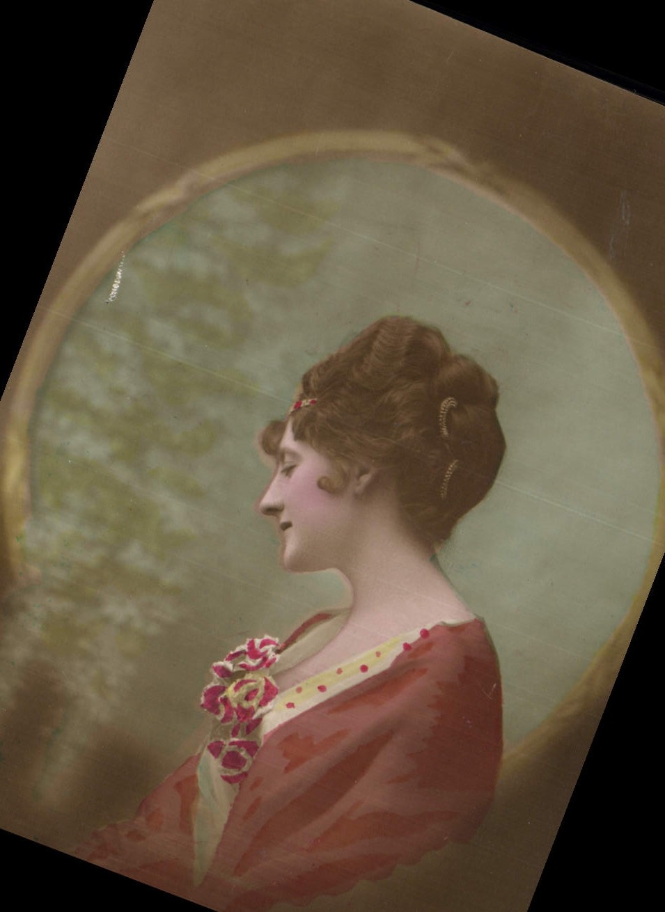 CPA Fantaisie Femme