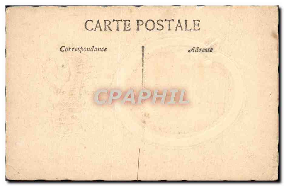 CPA Fantaisie Fleurs — Verso