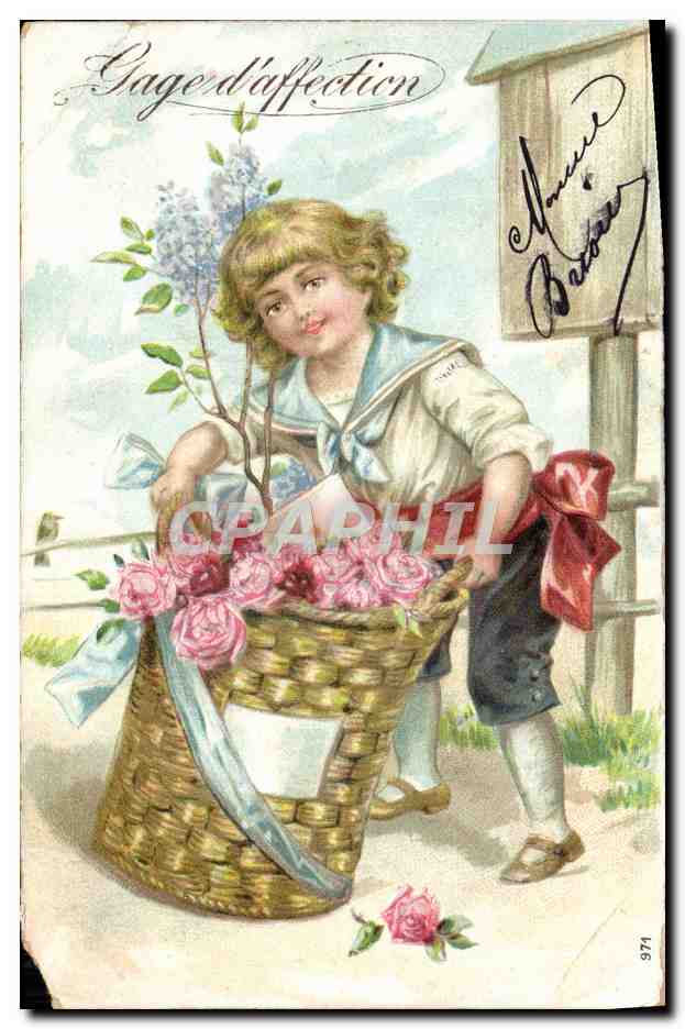 CPA Fantaisie Enfant