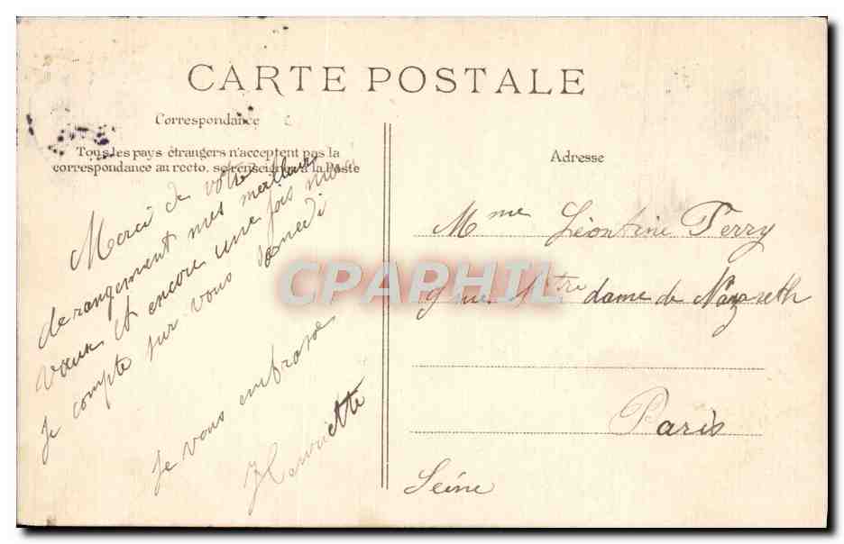 CPA Fantaisie Enfant Paris Le pont neuf (carte toilee) — Rückseite