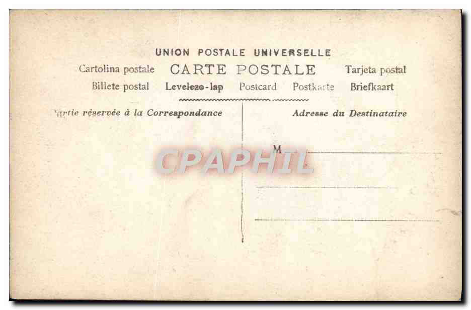 CPA Fantaisie Enfants — Rückseite
