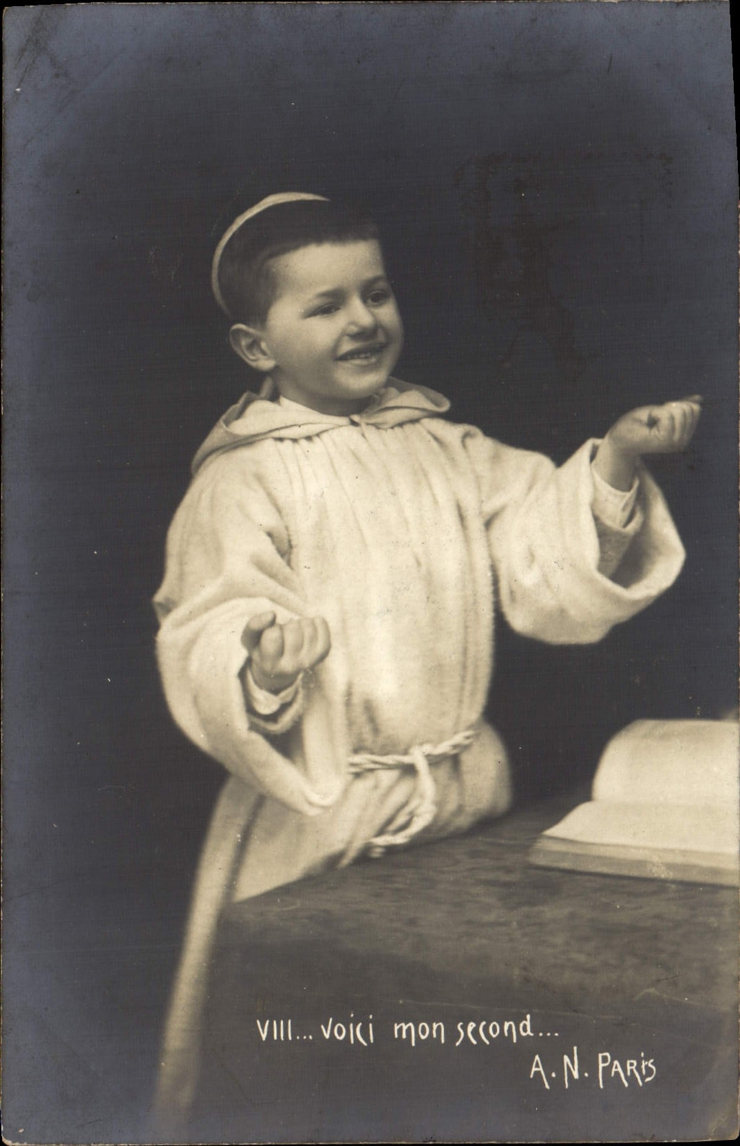 CPA Fantaisie Enfant Voici Mon Second Pretre 