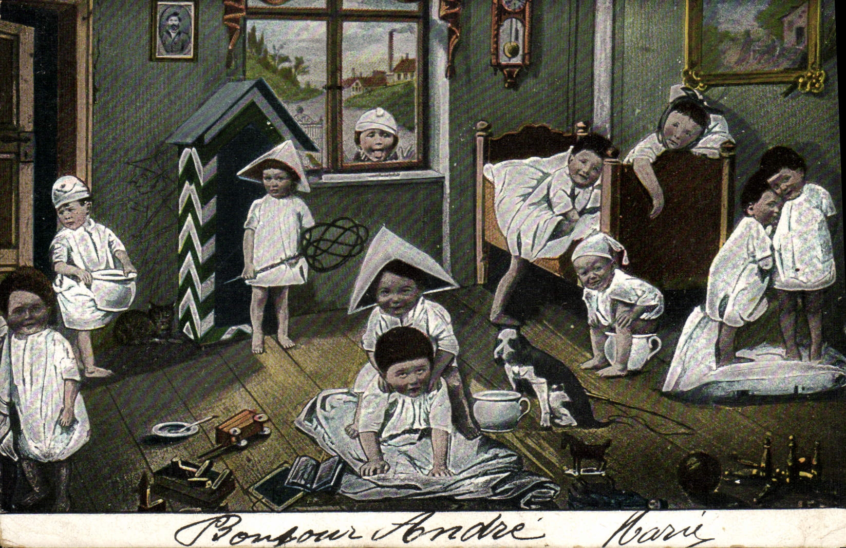 CPA Fantaisie Enfants 