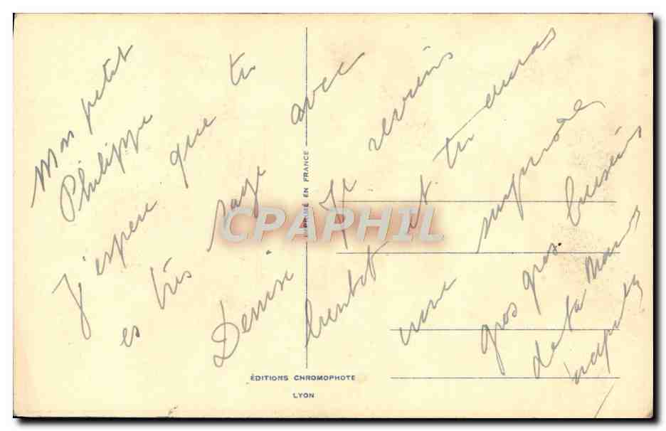 CPA Fantaisie Enfants Elie Lechat  — Rückseite