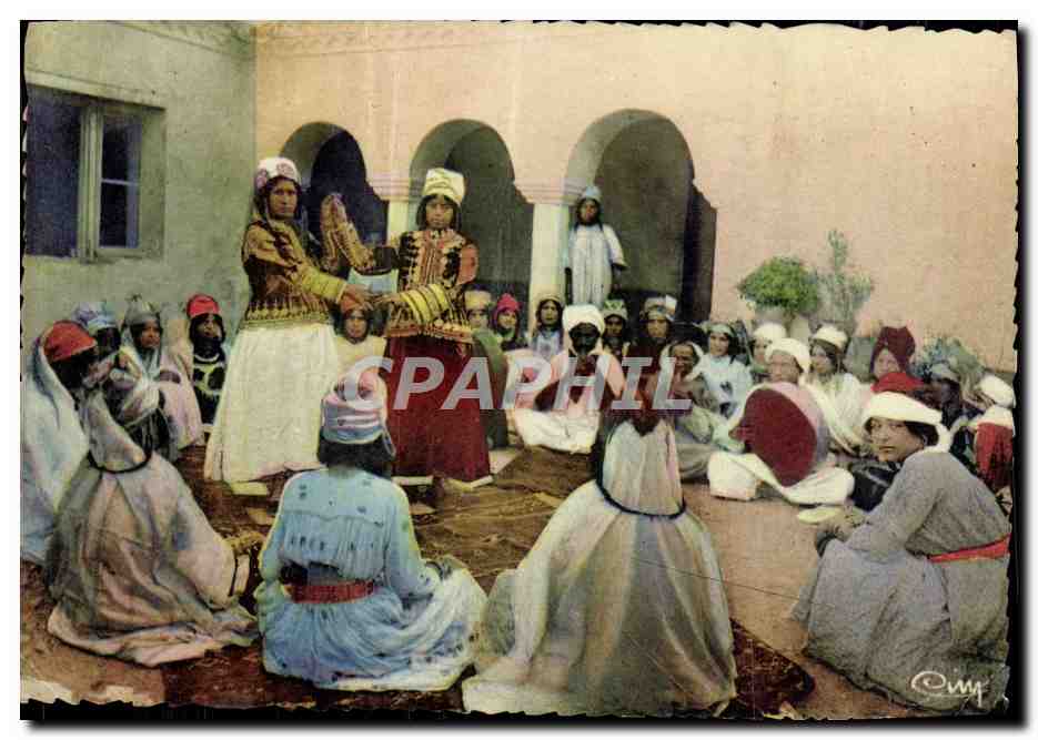 CPM 'Afrique En Couleurs Dances Des Ouled Nail Tunisie