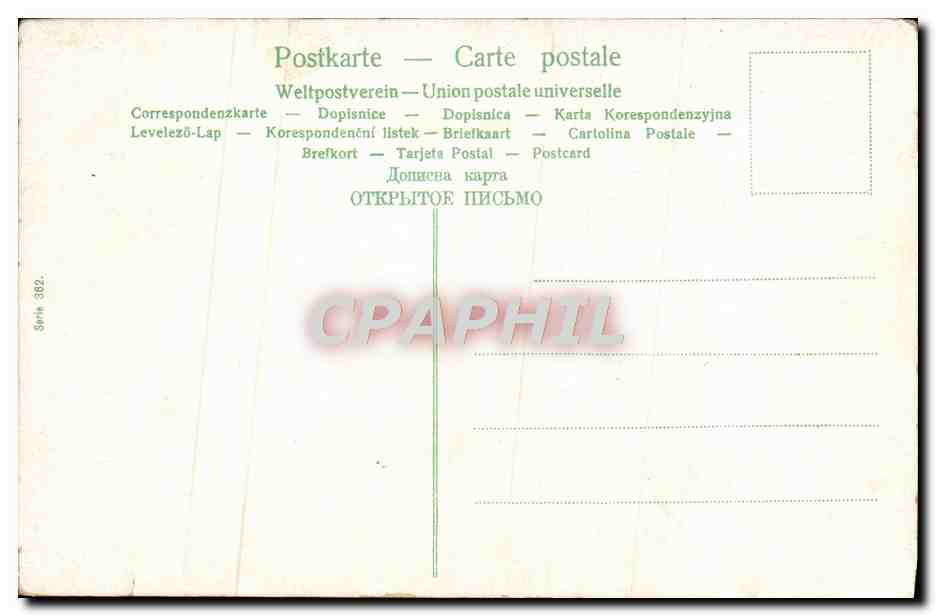 CPA Fantaisie Enfants Velo Cycle  — Rückseite