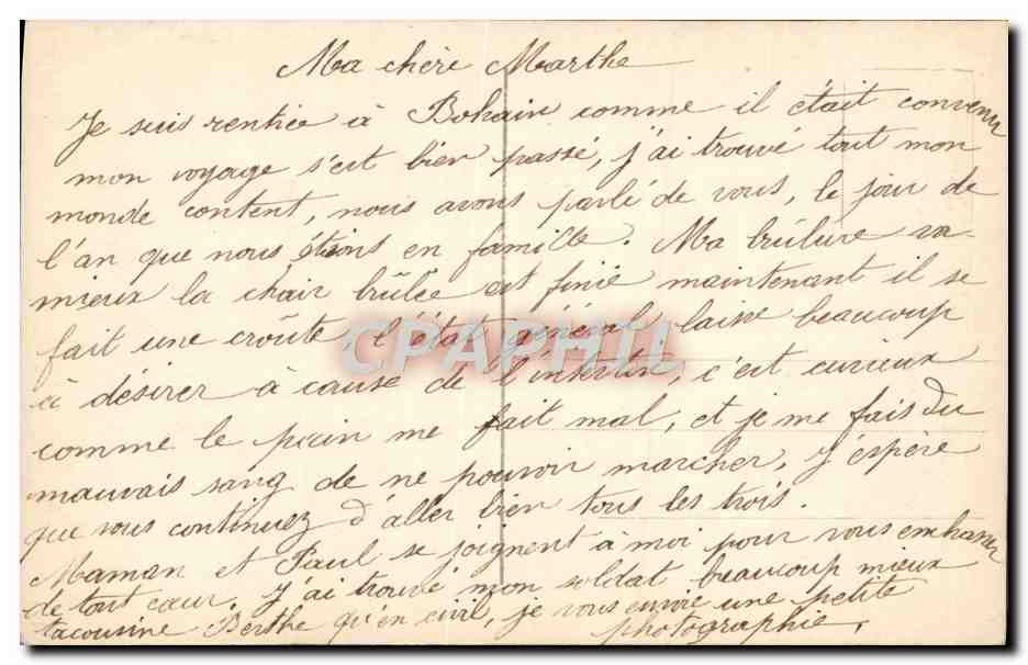 CPA Fantaisie Enfant — Rückseite