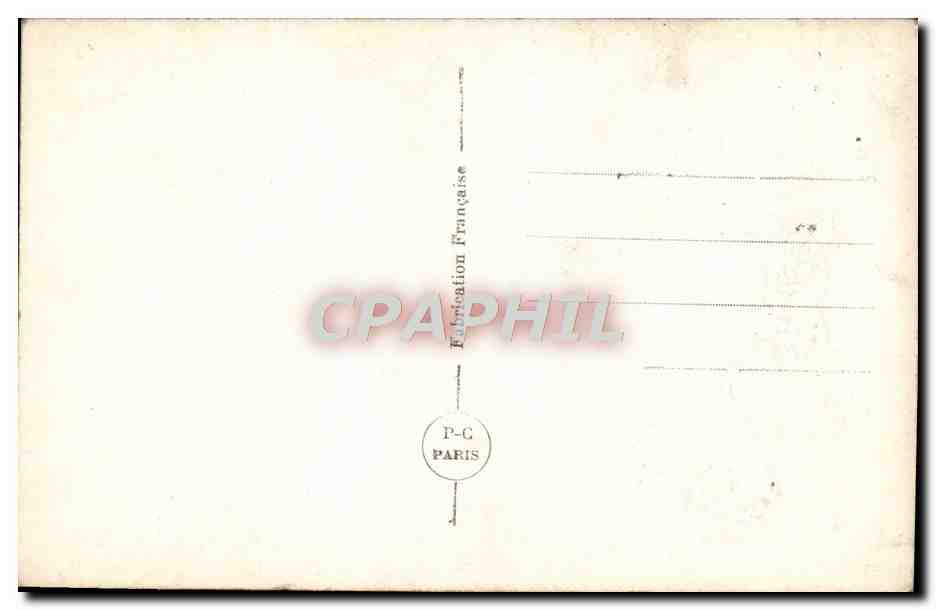 CPA Fantaisie Enfant — Verso