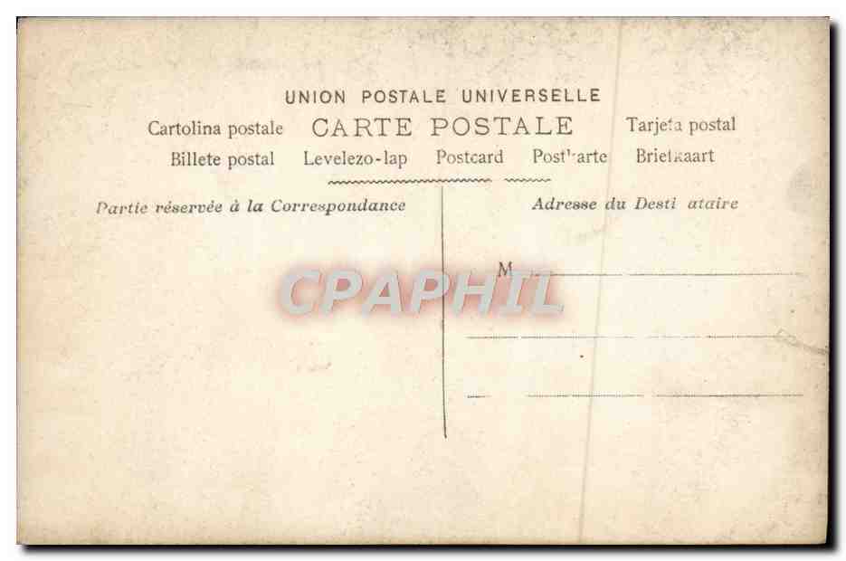 CPA Fantaisie Enfant — Rückseite