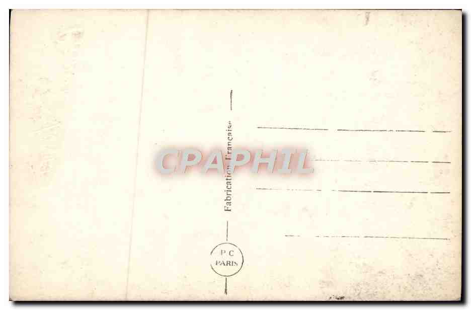 CPA Fantaisie Enfant — Verso