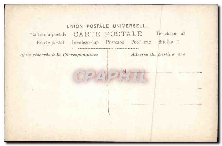 CPA Fantaisie Enfants — Rückseite