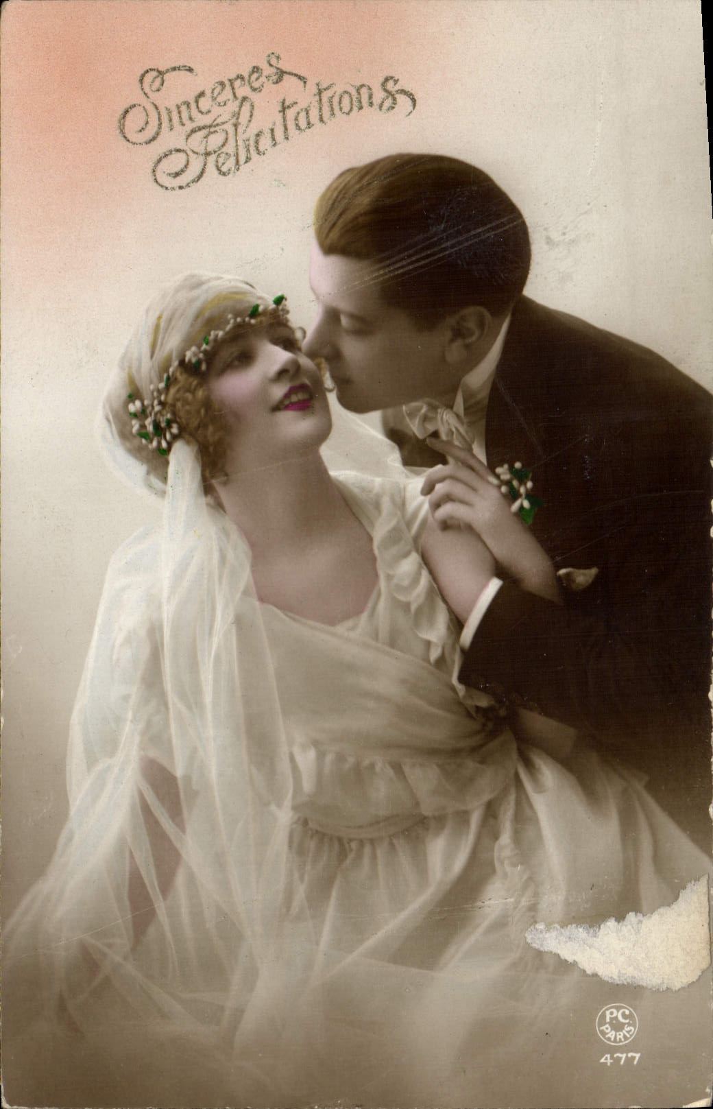 CPA Fantaisie Femme