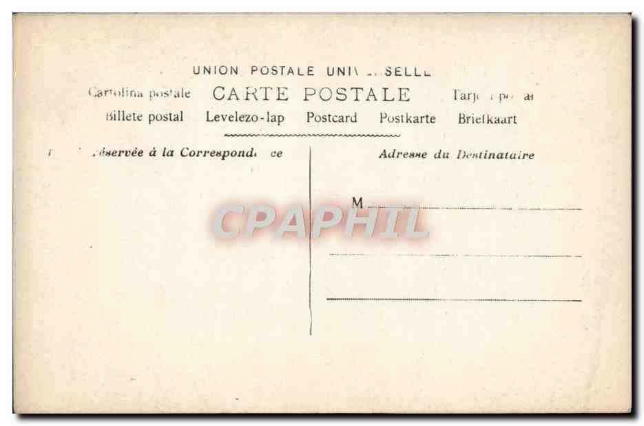 CPA Fantaisie Enfants — Verso