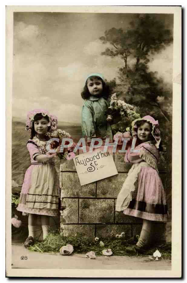 CPA Fantaisie Enfants