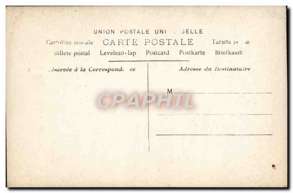 CPA Fantaisie Enfants — Rückseite