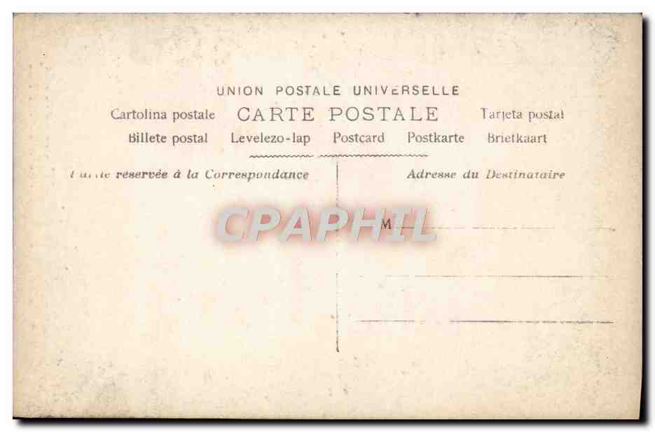 CPA Fantaisie Femme Vive Ste Catherine — Rückseite
