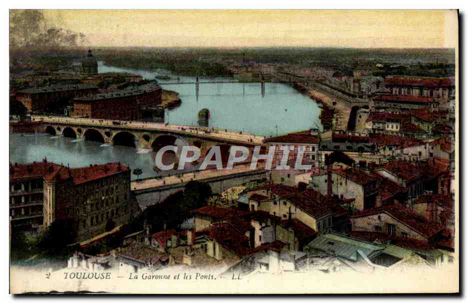 Toulouse — Die Garonne und die Brücken — LL