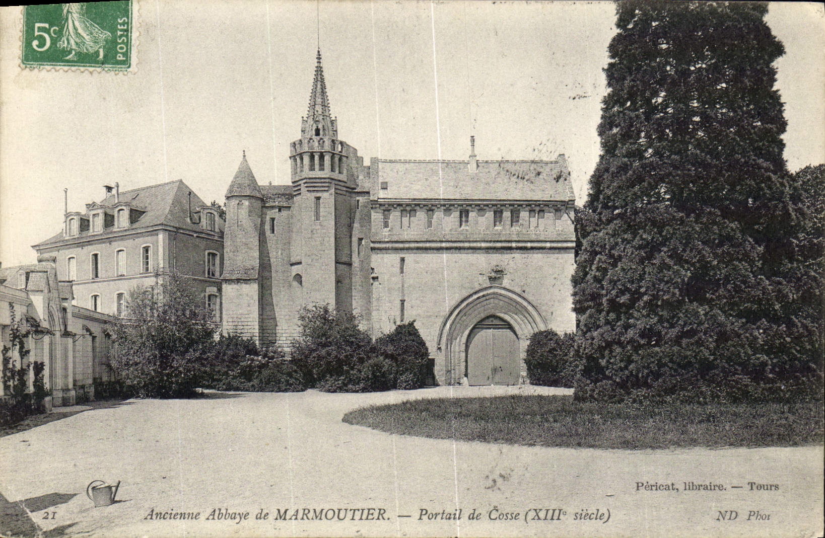 CPA Ancienne Abbaye De Marmoutier Portail De Cosse