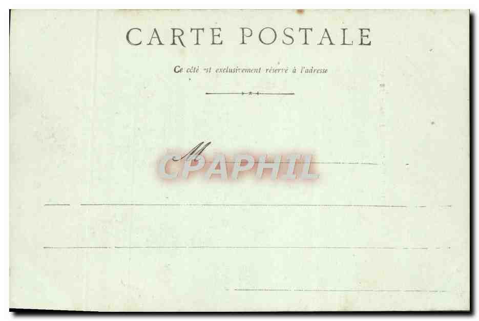 CPA Mont Dore Grande Cascade — Verso