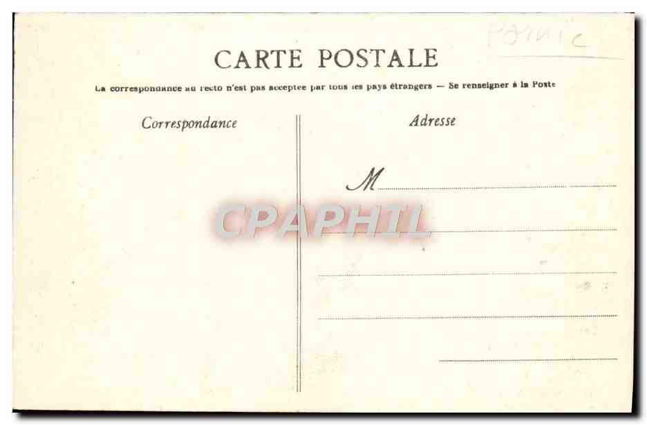CPA La Plage De La Noveillard Pornic — Rückseite