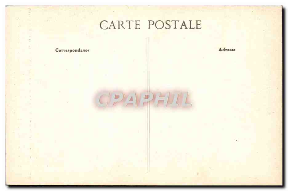 Kirche Saint-Gervais — Schäden durch eine Bombardierung am 29. März 1918 — Verleger unbekannt — Rückseite