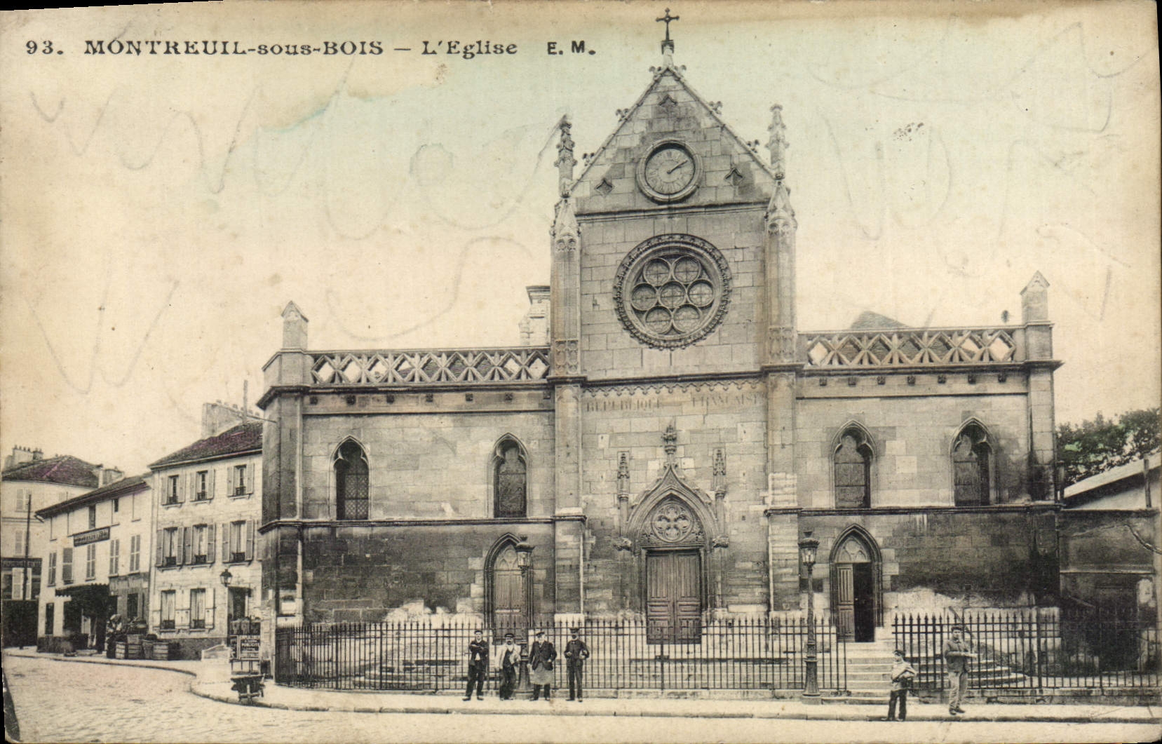 CPA Montreuil Sous Bois L'Eglise