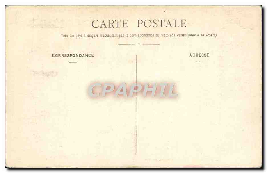 CPA Les Sables D'Olonne Dans Les Rochers Du Puits De I'Enfer — Rückseite