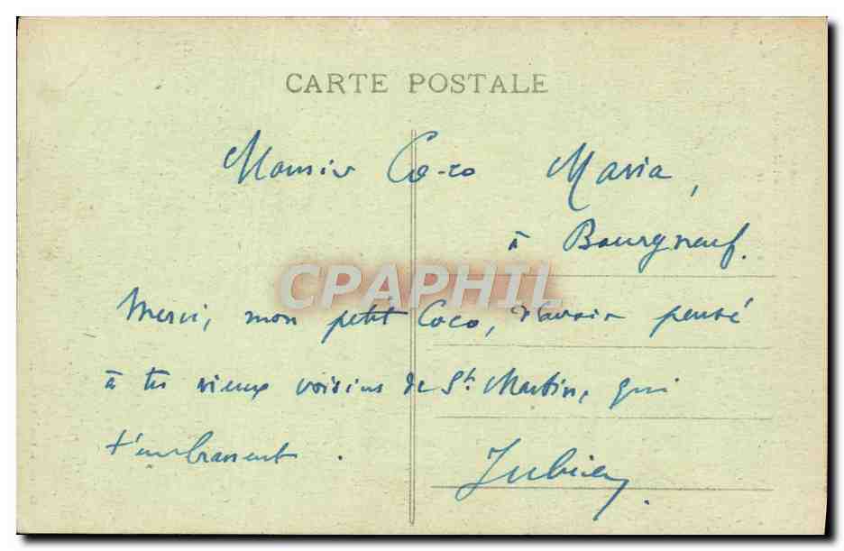 Les Sables-d'Olonne — La Roche trouée — Édition des Nouvelles Galeries, n° 87 — Rückseite