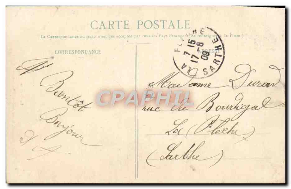 La Culbute — Sables-d'Olonne — Lucien Amiaud, N° 2250 — Reverso