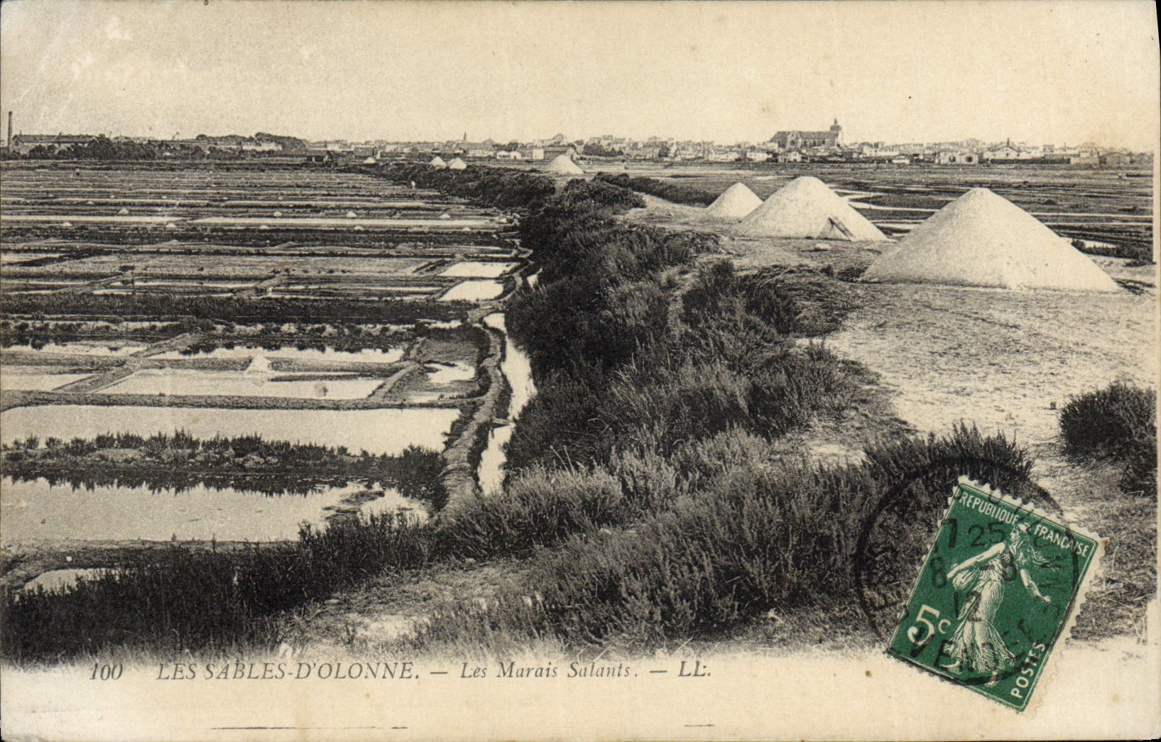 Les Sables-d'Olonne — Les Marais Salants — LL.